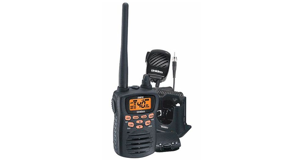 Uniden waterproof UHF CB handheld
