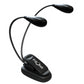 FZONE FL9027 TWIN FLEXI-ARM LED MUSIC STAND LIGHT
