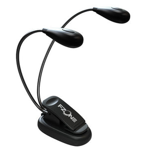 FZONE FL9027 TWIN FLEXI-ARM LED MUSIC STAND LIGHT