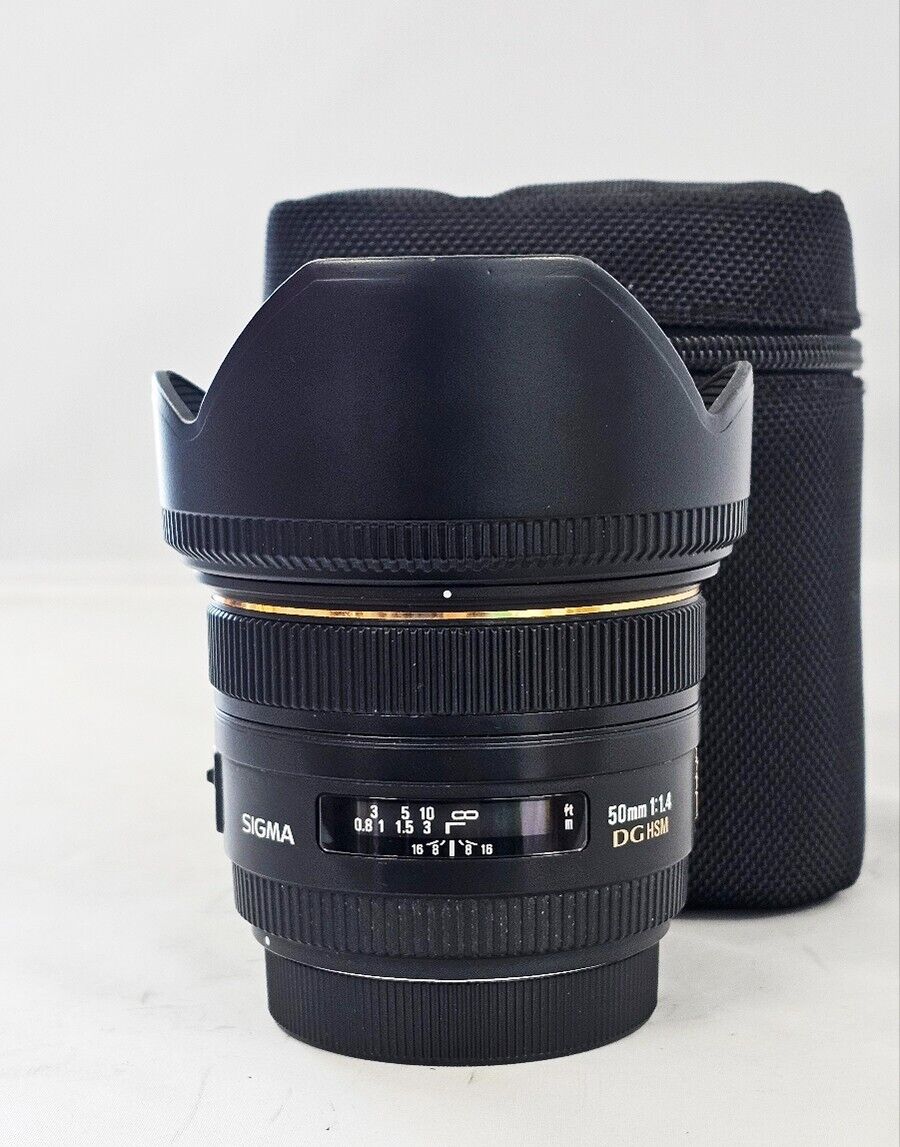 Sigma DG 50mm f/1.4 HSM DG EX ASP Lens For Canon