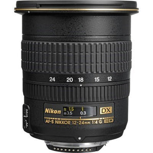 Nikon AFS 12-24mm f/4G DX lens