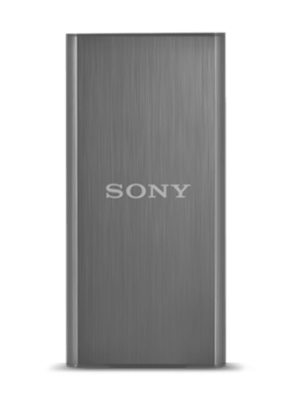 Ultra-Compact External SSD Drive by Sony,256GB, Black, SL-BG2 - Refurbished Electronics at Tydi NZ