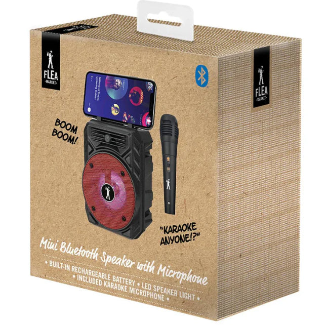 Flea Market Mini Bluetooth Speaker With Microphone