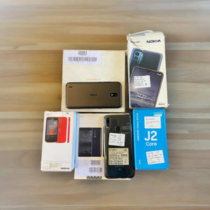 7 x Refurbished Smartphones Samsung - Nokia - Huawei