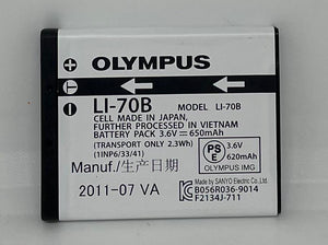 OLYMPUS Li-70B Battery