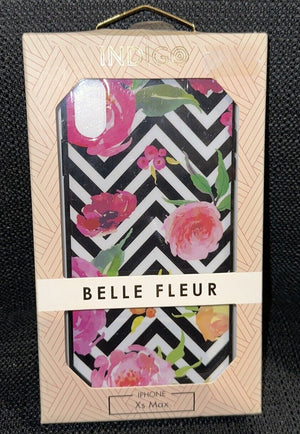 Indigo Belle Fleur Striped Floral Case for iPhone XS Max