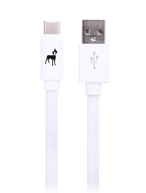 Chillidog USB-C To USB-A Cable White 1M