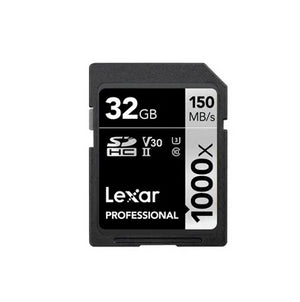Lexar Professional 32GB SDHC/SDXC UHS-II Card - Black
