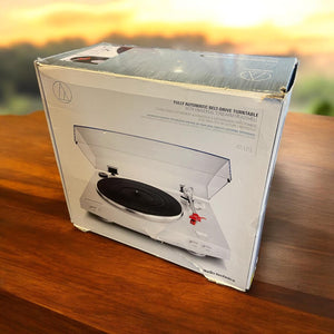 Audio-Technica Consumer AT-LP3 Stereo Turntable (White)