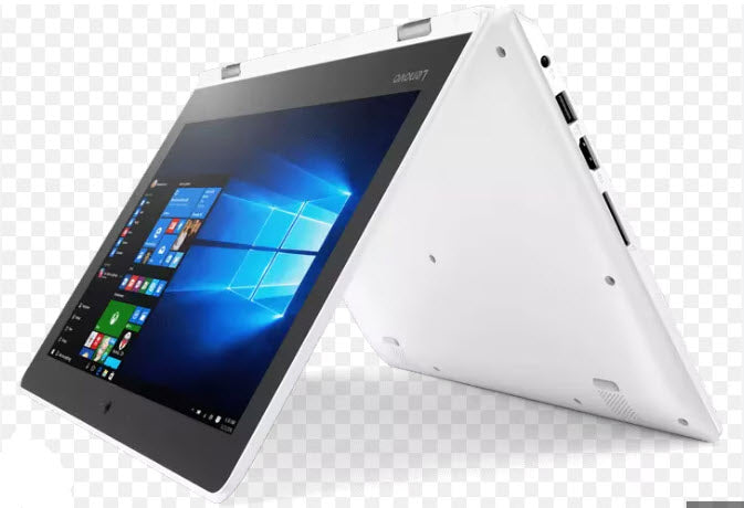 Lenovo Yoga 310-11IKB Intel Pentium 11.6” Touch 4GB RAM 128GB SSD Win11 Home