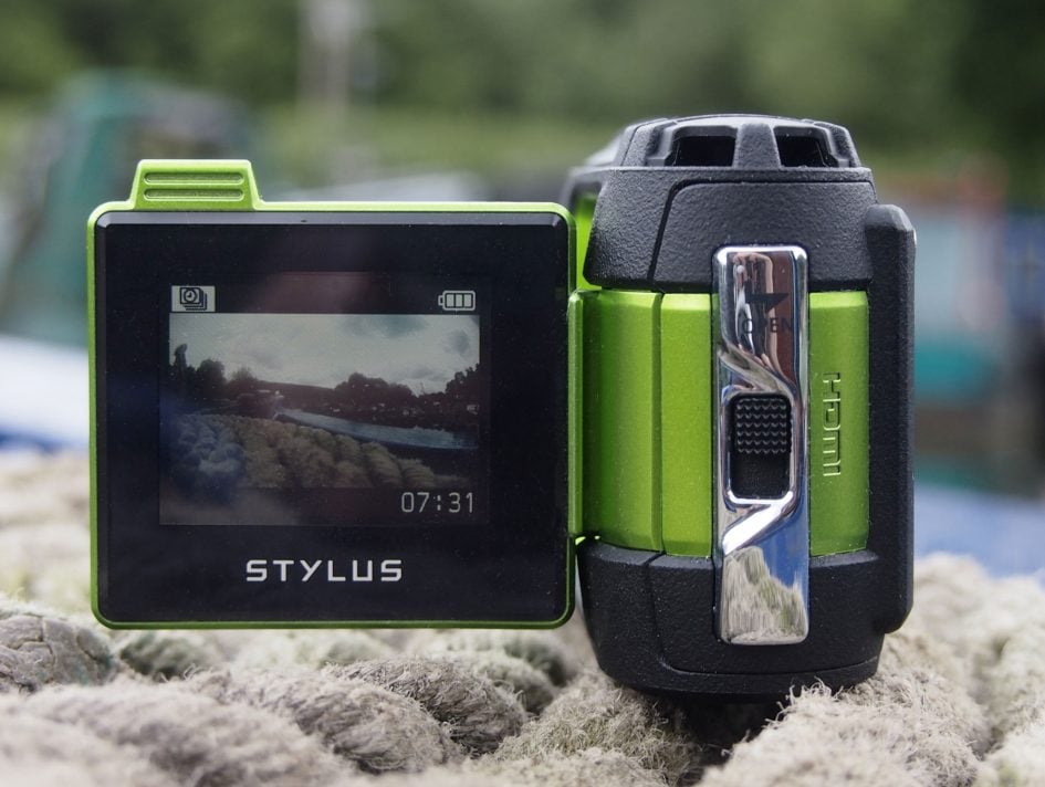 Olympus Stylus Tough TG-Tracker Action Camera (Green)