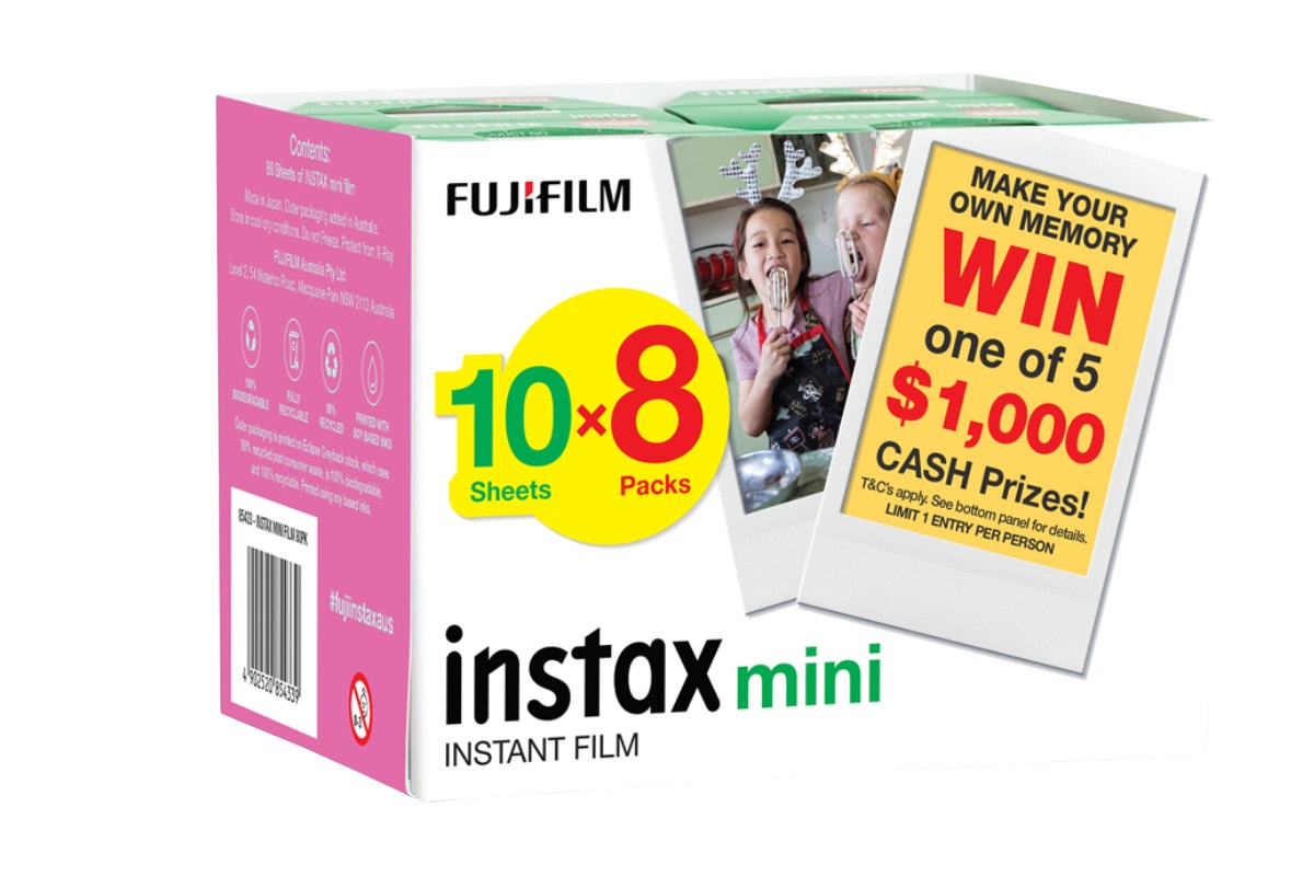 Fujifilm Instax Mini Film (80 Pack)