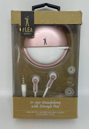 Flea Market In-Air Headphone with Storage Pod