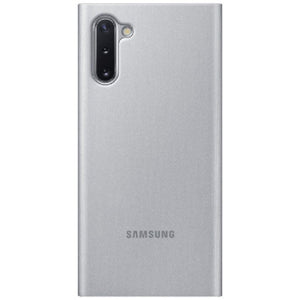 Official Samsung Galaxy Note 10 Clear View Case - Silver