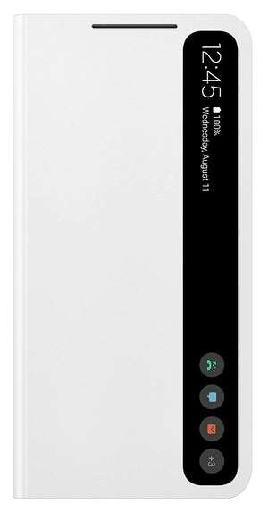 Samsung EF-ZG990CMEGWW Galaxy S21 FE 5G Smart Clear View Cover (White)