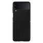 Samsung Galaxy Z Flip 3 Genuine Leather Cover Case - Black