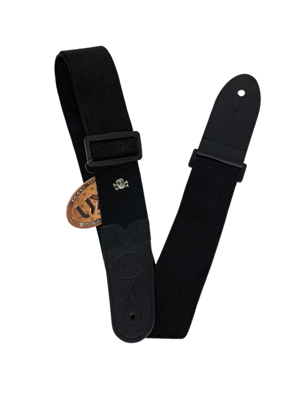 Road Tough Stage Hardware Guitar Strap (Black) - Refurbished Electronics at Tydi NZ