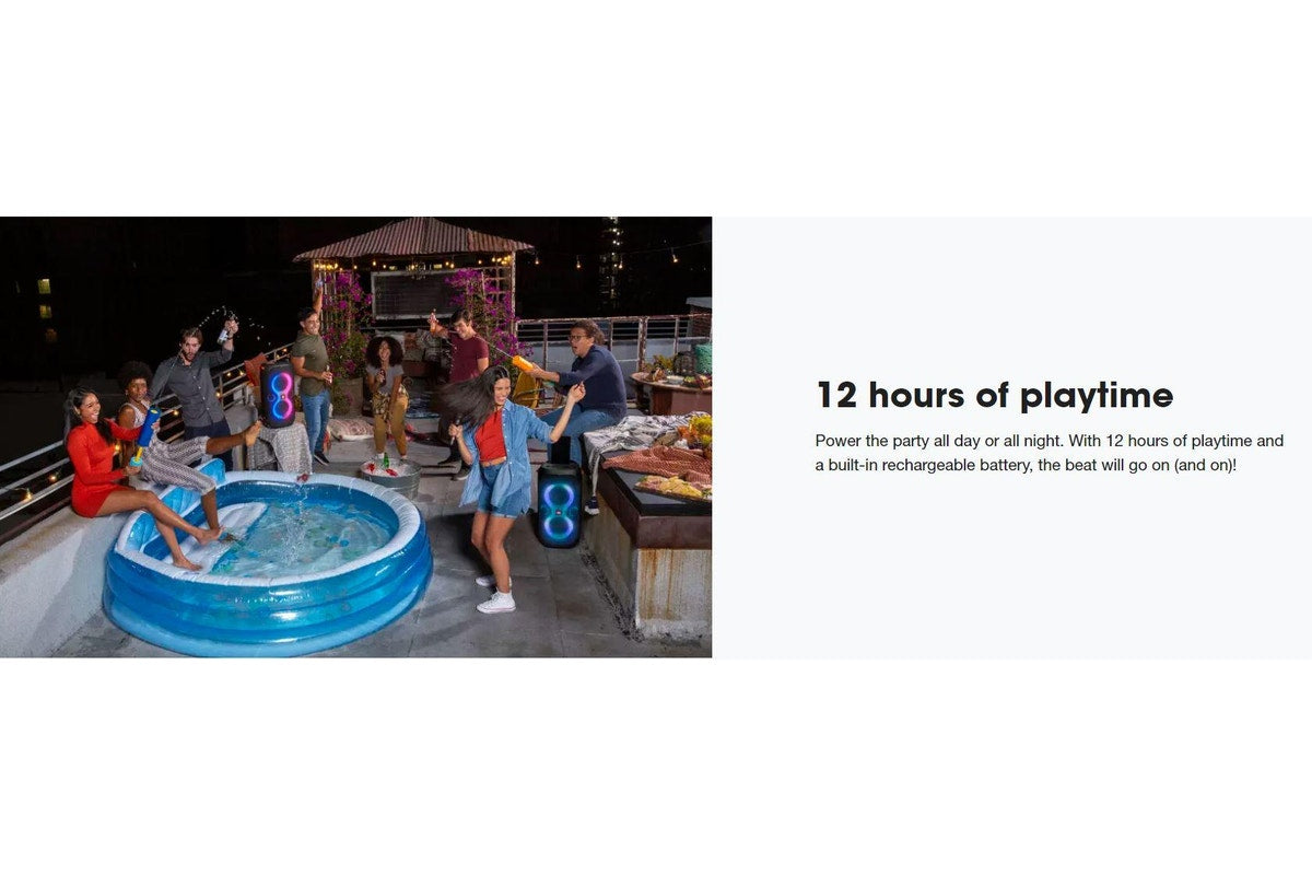 JBL PartyBox 110 Portable Bluetooth Speaker