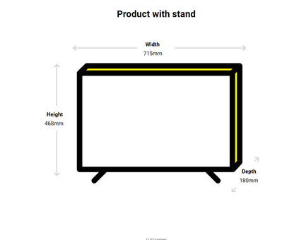FFalcon 32” S53 HD Smart TV [2023] Netflix - Prime - Amazon etc