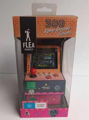 Mini 300 in 1 Retro Arcade Machine Flea Market Vintage Games 8bit Classic