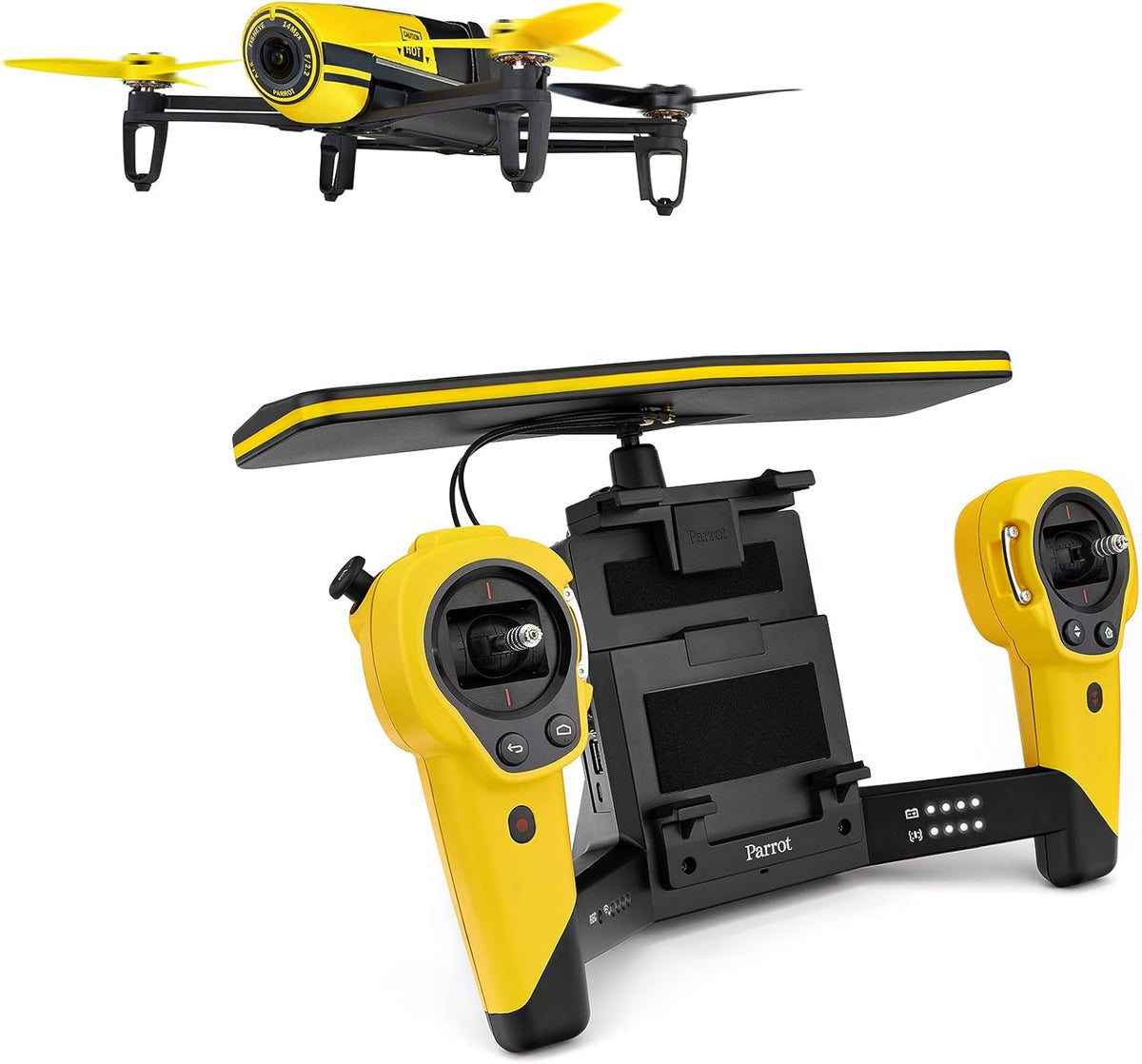Parrot Bebop Drone with Skycontroller (Yellow) - Refurbished Electronics at Tydi NZ