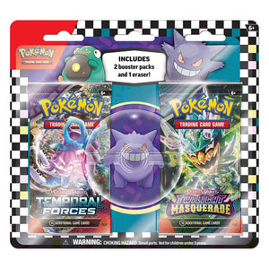 Pokemon Eraser + bonus trading cards