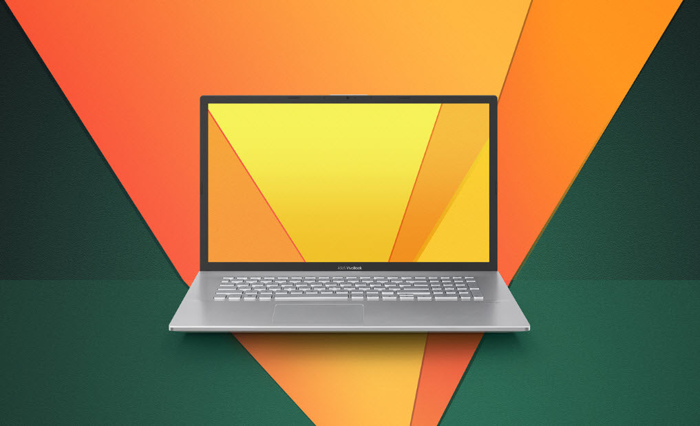 Asus VivoBook 17.3” AMD Ryzen 7 5700U 12GB RAM 512B SSD Win11