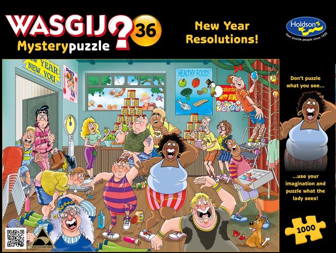 Wasgij? New Year Resolutions! Original 36