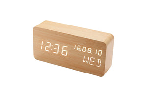 Li & Tai Wooden Clock Radio
