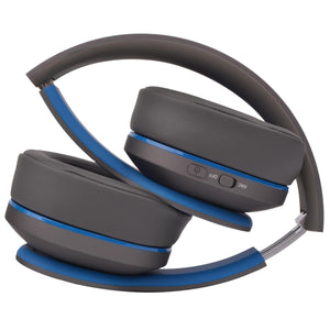 Moki Navigator Noise Cancelling Wireless Over-Ear Headphones (Blue)