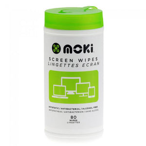 Moki LCD/Plasma Screen Wipes (80)