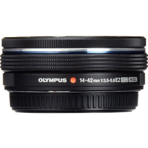 Olympus 14-42mm f3.5-5.6 EZ Pancake Micro Four Thirds Lens Black