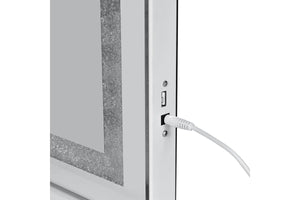 Bluetooth Makeup Mirror With Light Hollywood Led Vanity Large 80x58cm