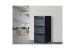 3-Drawer Shelf Office Gym Filing Storage Locker Cabinet