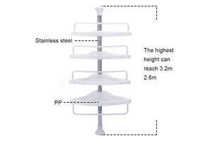 Ovela Adjustable Telescopic Bathroom Caddy Rack