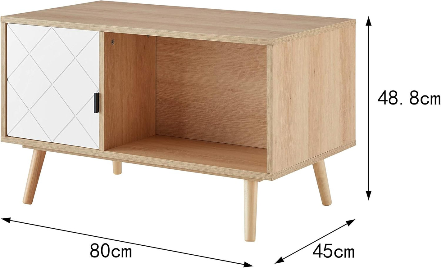 Ovela Banbury Coffee Table (White/Oak)