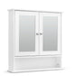 Ovela Olivia Bathroom Mirror Cabinet - OVOLBR2DMWB