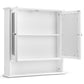 Ovela Olivia Bathroom Mirror Cabinet - OVOLBR2DMWB