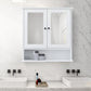 Ovela Olivia Bathroom Mirror Cabinet - OVOLBR2DMWB