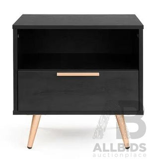SHANGRI-LA Vienna Bedside Table SLBSTB1DBGA
