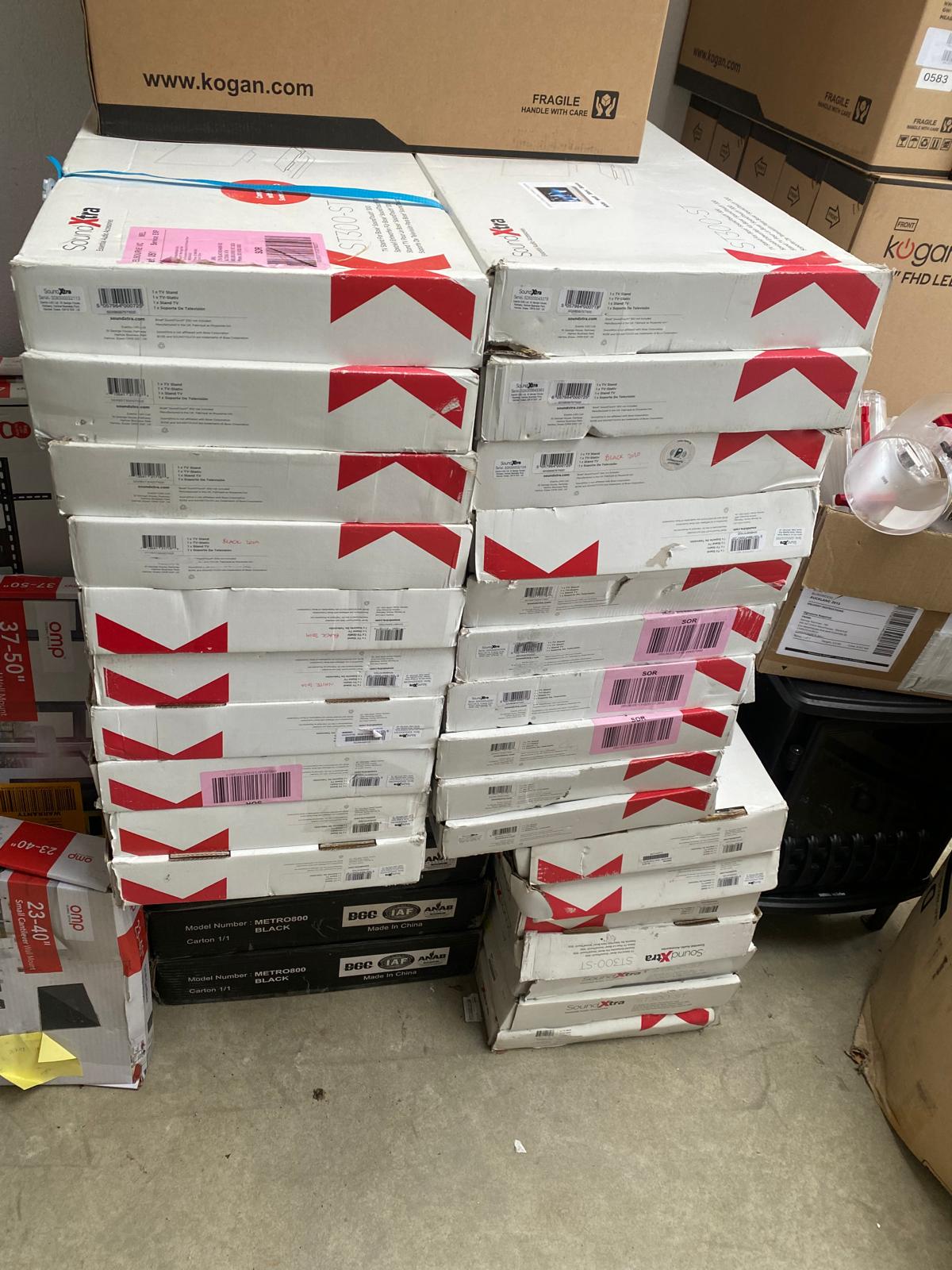 Bulk Lot Brand New TV / Soundbar brackets approx $70000 retail worth - Refurbished Electronics at Tydi NZ