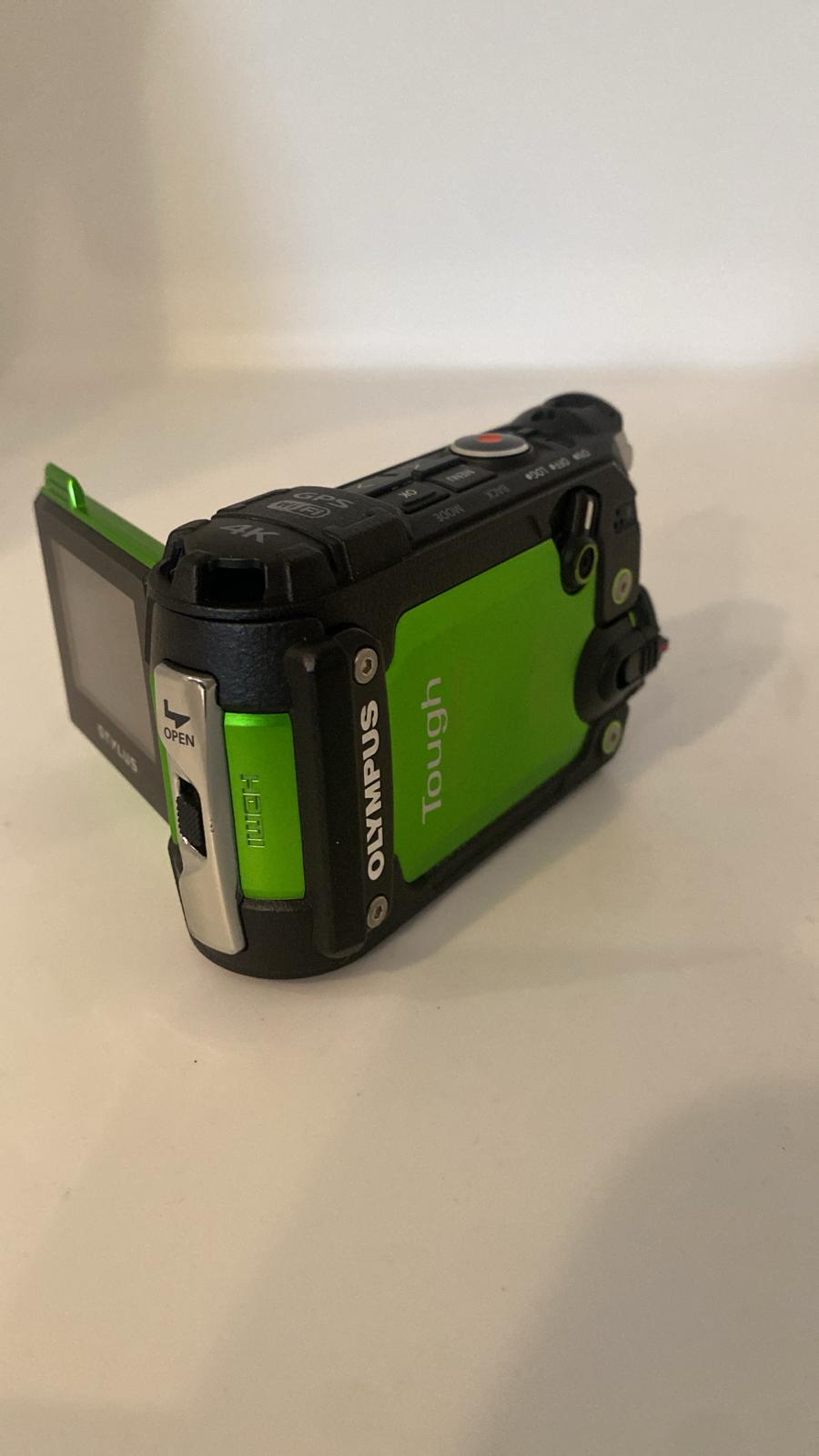 Olympus Stylus Tough TG-Tracker Action Camera (Green)  **FAULTY**