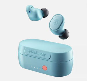 Skullcandy Sesh Evo True Wireless In-Ear Headphones (Bleached Blue))