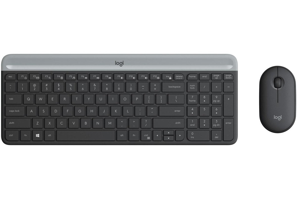 Logitech Slim Combo Wireless keyboard and mouse