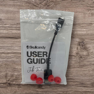 Skullcandy Jib True spare red buds and lead