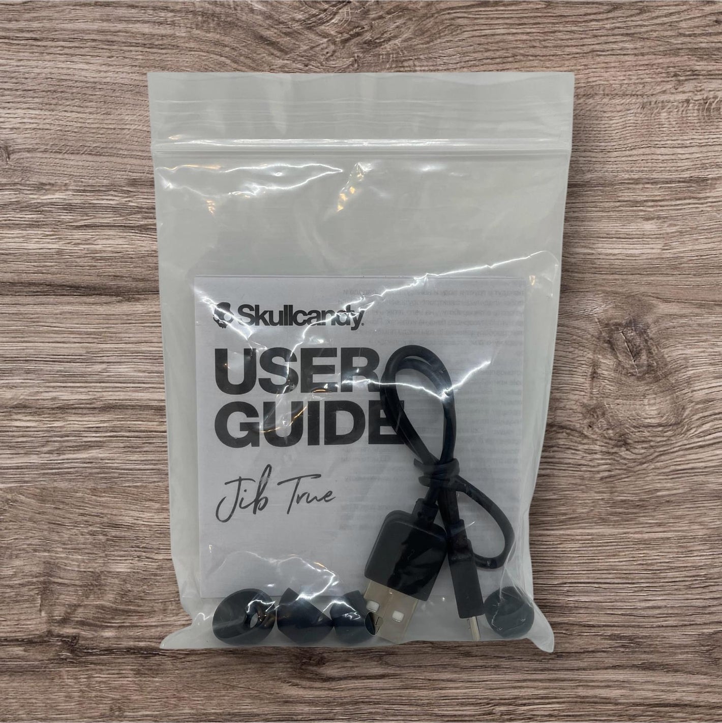 Skullcandy Jib True spare black buds and lead
