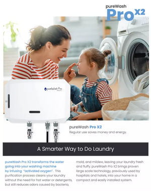 Greentech Environmental pureWash Pro Detergent Less Laundry System using ozone