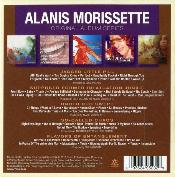 Alanis Morissette Original Album Series