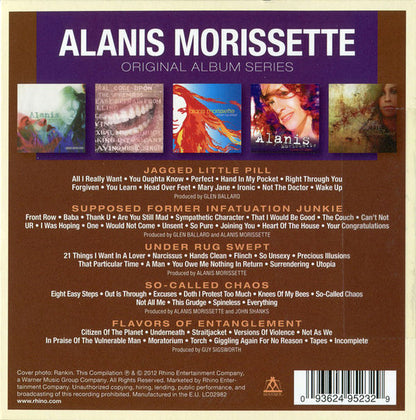 Alanis Morissette Original Album Series