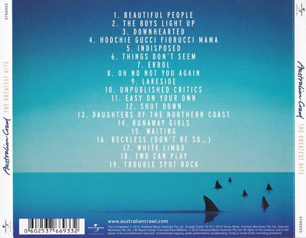 Australian Crawl - The Greatest Hits